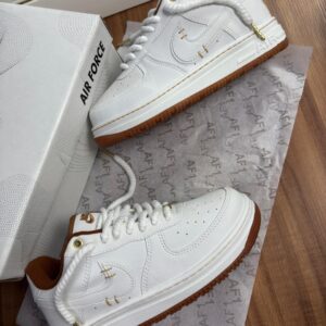 Nike Air Force F-1 Branco/Latex