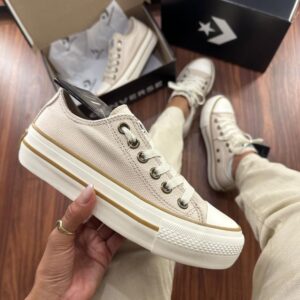 Tênis All Star Plataforma Lona Prime  Feminino