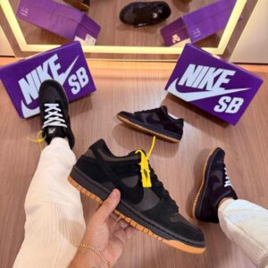 Tênis Nike Dunk Low Preto/Crepe