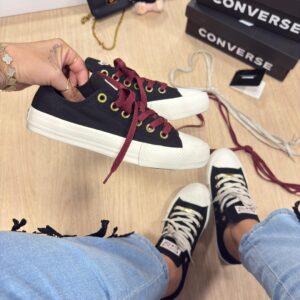 Tênis All Star Preto Lona