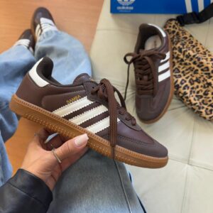 Tênis Adidas Samba Sintético Feminino Café