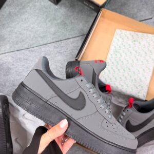 Tênis Nike Air Force Chumbo /Vermelho